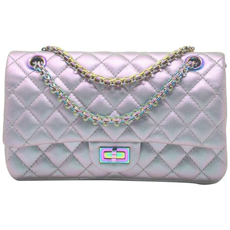 chanel 2013 iridescent flap|chanel fabric flap.